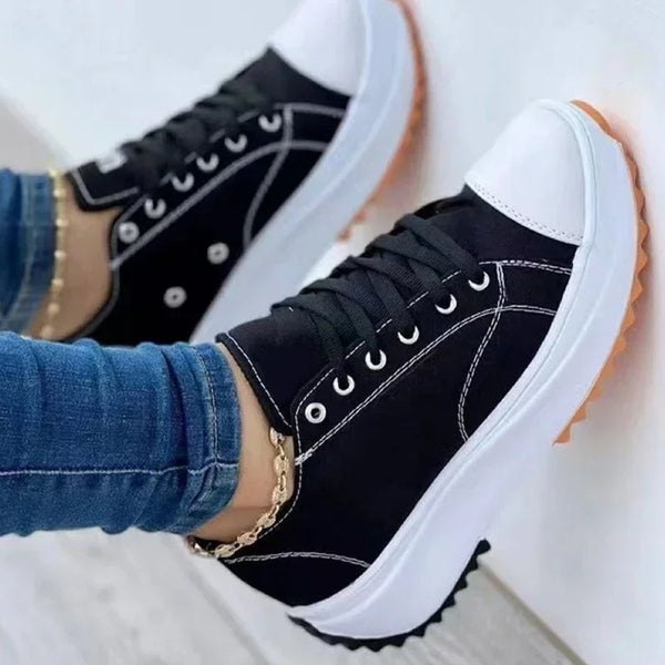 Colorful Canvas Comfort Sneakers